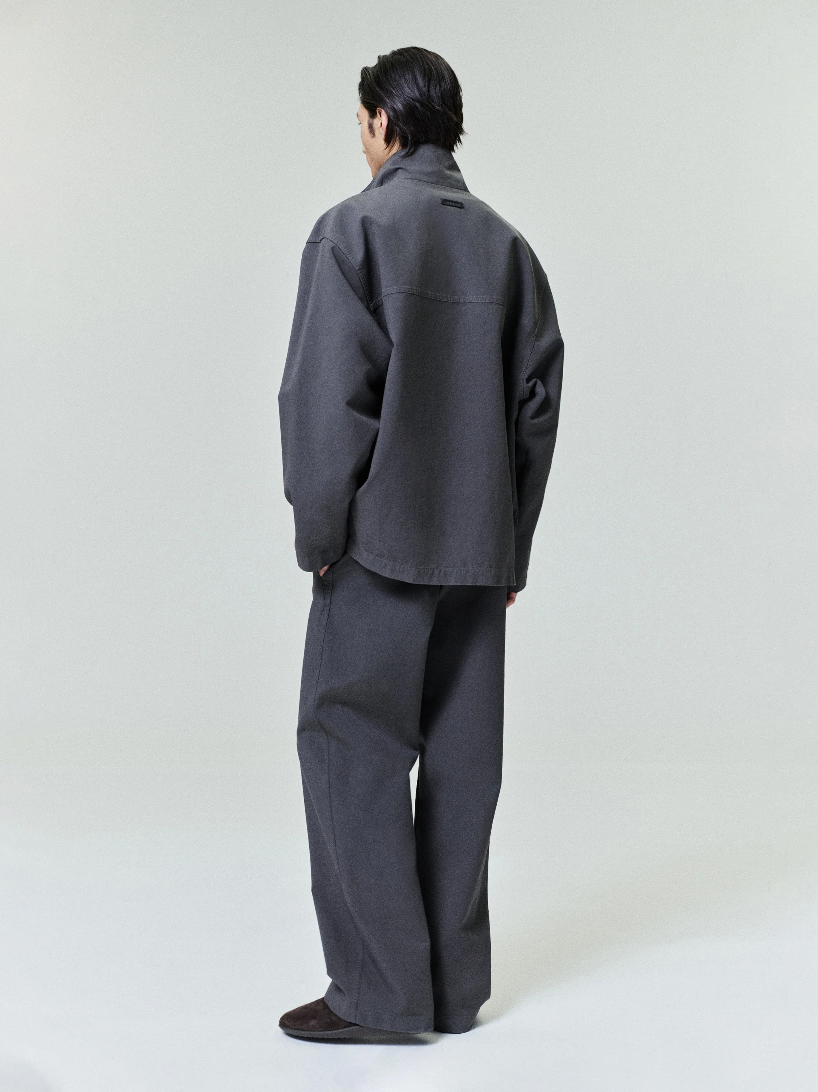 Garment Dyed Cotton Casual Pant - Image 2