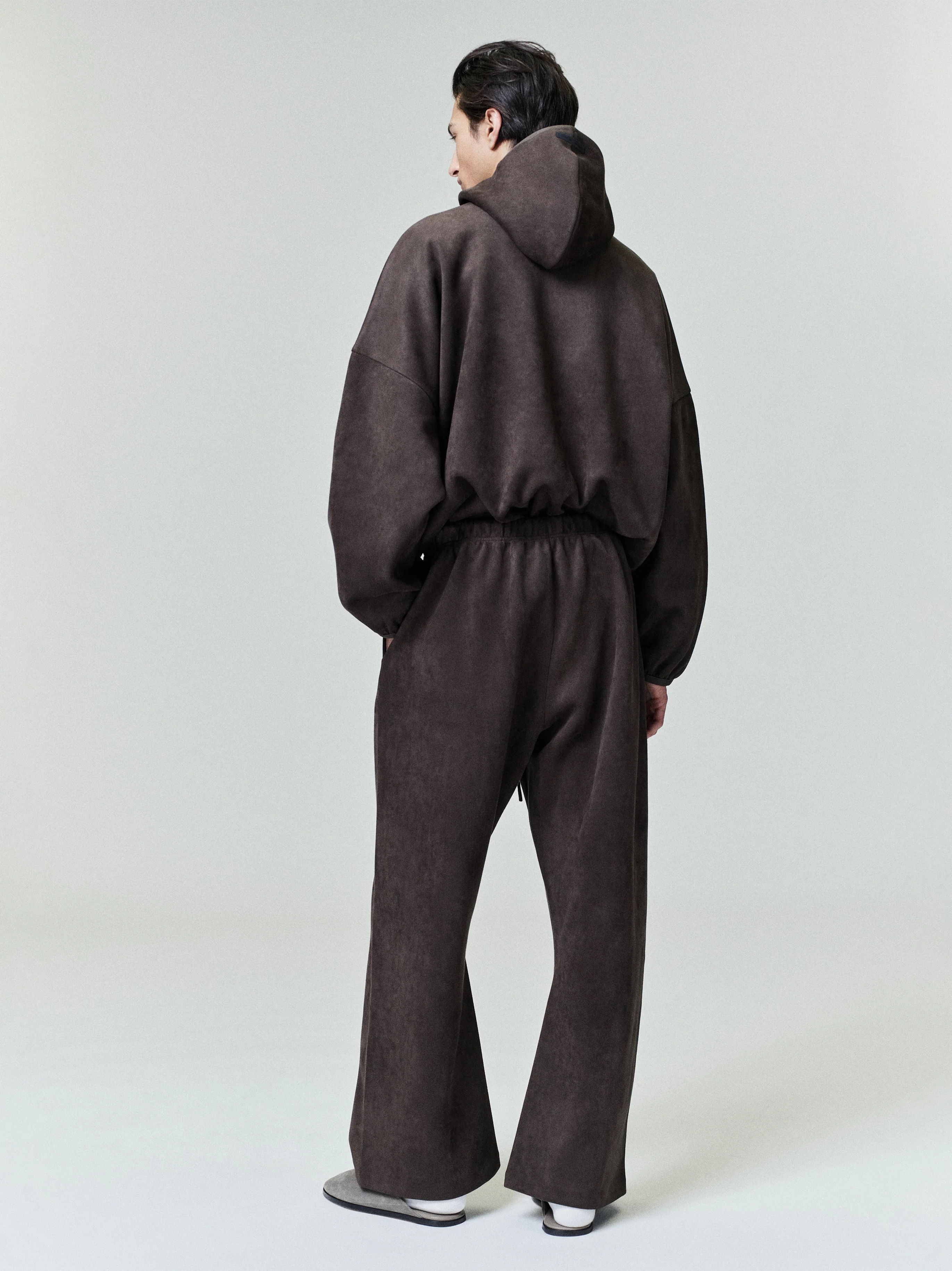 Suede Fleece Modern Hoodie - Image 3